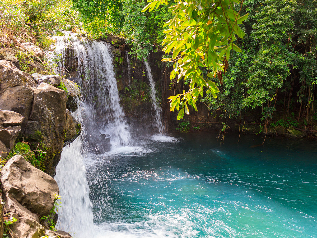 Eau Bleue Cascade