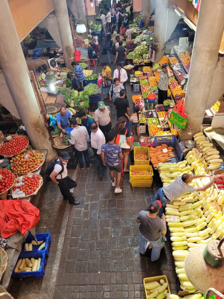 Marche de Port Louis 1 1 scaled - Saveurs locales : Cours de Cuisine Île Maurice Marché de Port-Louis