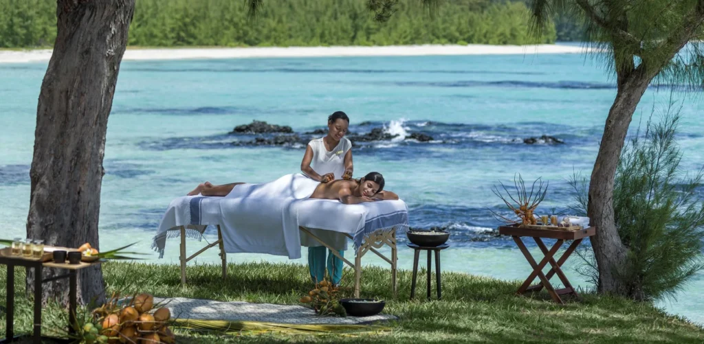 Chi The Spa​ Shangri La Ile Maurice Plage Massage