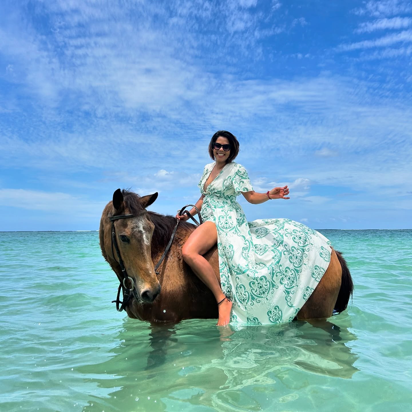 Nager avec un Cheval Ile Maurice - Balade à cheval Île Maurice : nos meilleures randonnées équestres Nager avec un Cheval Ile Maurice