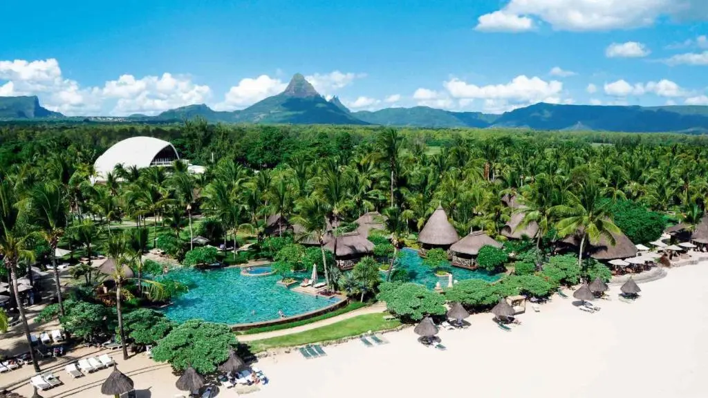 Hotel La Pirogue vu du ciel 02